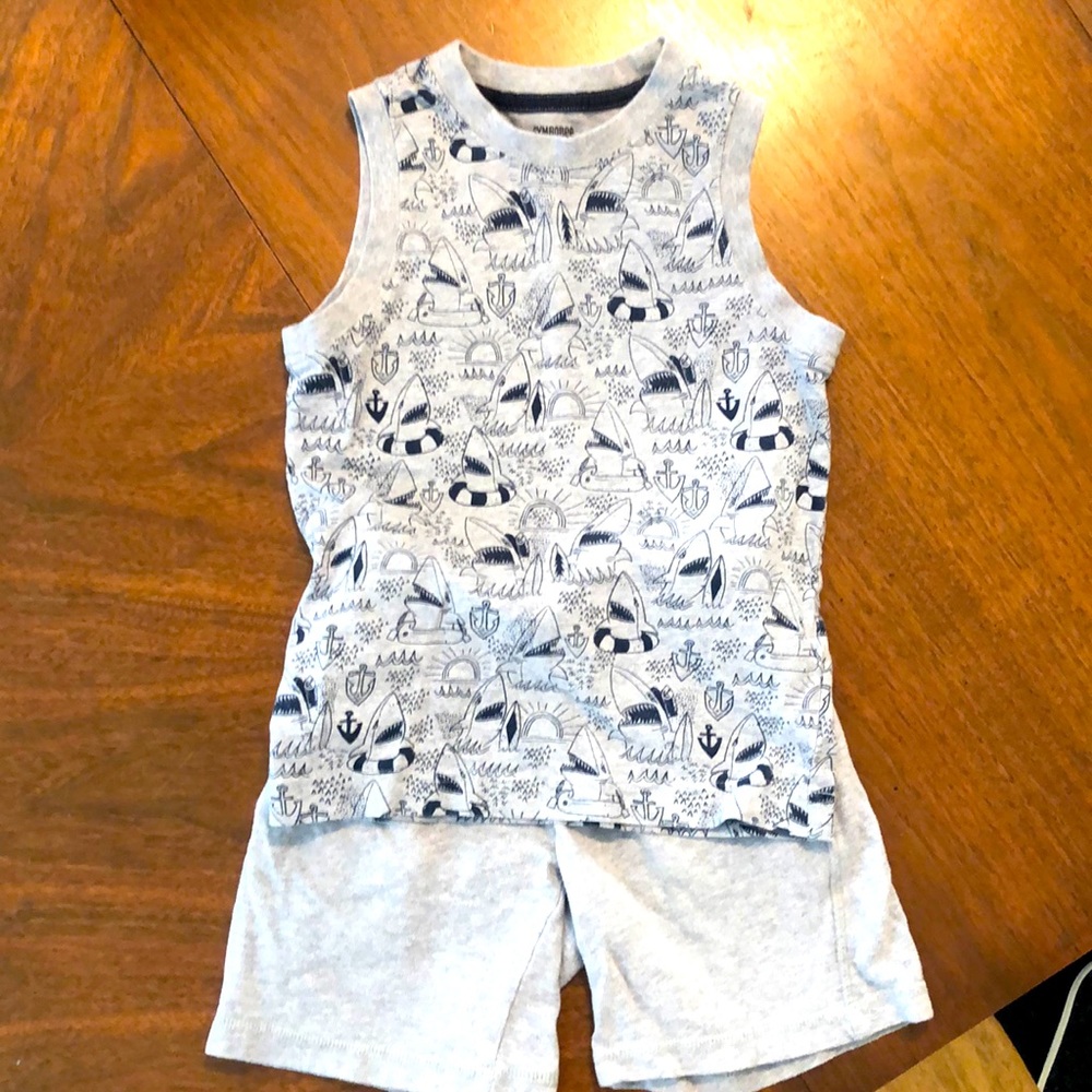 Boys Gymboree Tank top and matching shorts